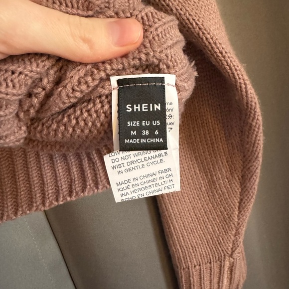 SHEIN Mauve Sweater - Picture 2 of 2